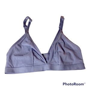 Auden Purple sheer Bralette, size M NWT